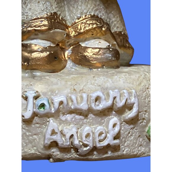 Hermitage Pottery January Month of the Year Angel 1998 - Picture 4 of 11